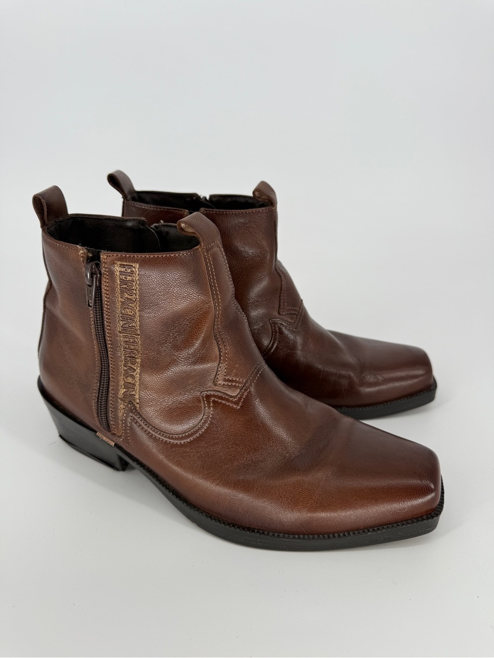 Ferracini Western Style Ankle Boots Size 11